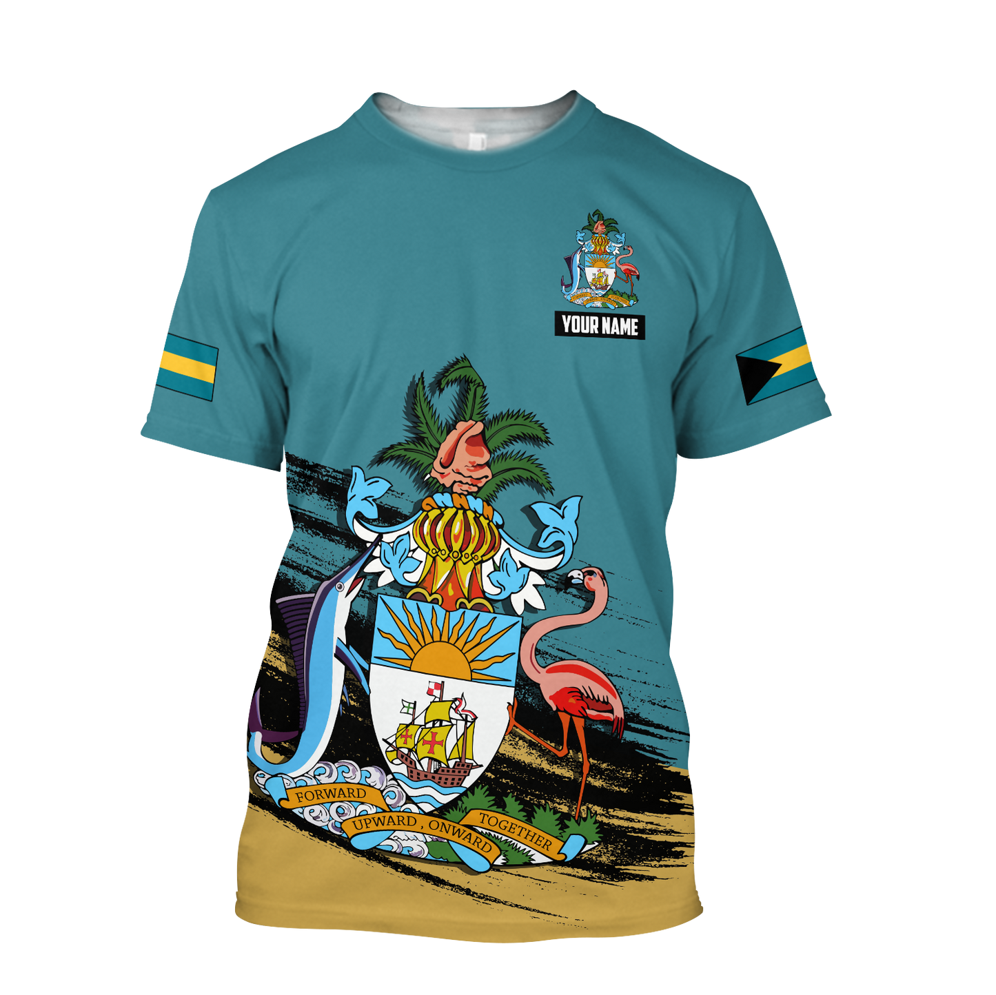 Customize 3D All Over Printed Bahamas for men