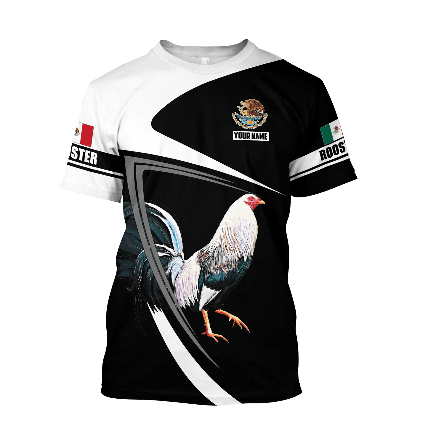 Personalized Mexican Rooster 3D Printed Unisex Shirts DA08052106