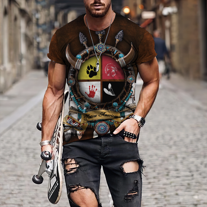 Native American 3D All Over Printed Unisex Shirts