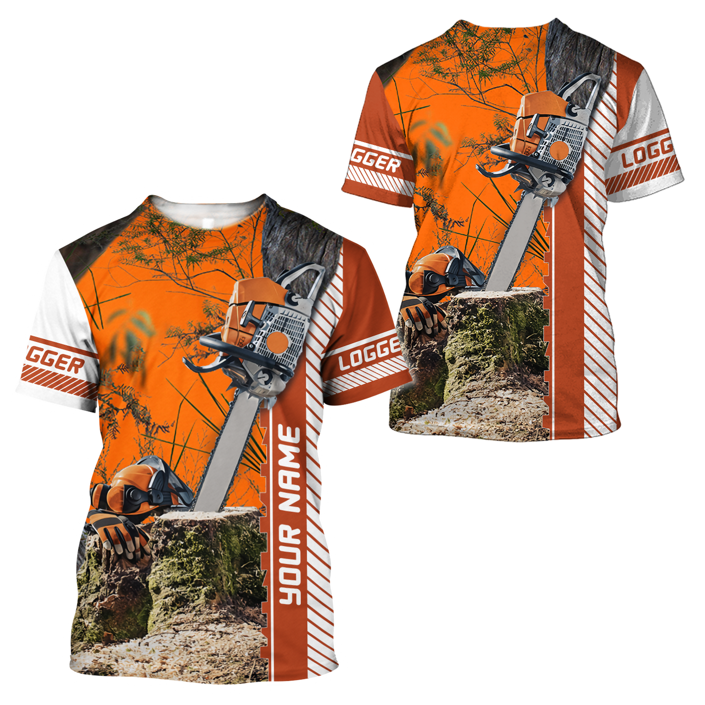 Premium Logger Unisex 3D All Over Printed Shirts MEI