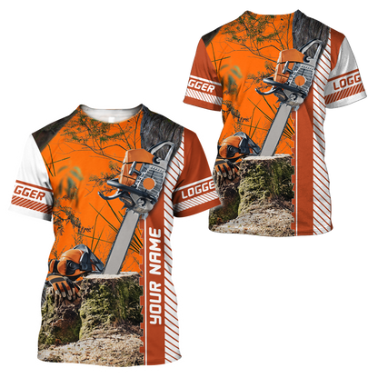 Premium Logger Unisex 3D All Over Printed Shirts MEI