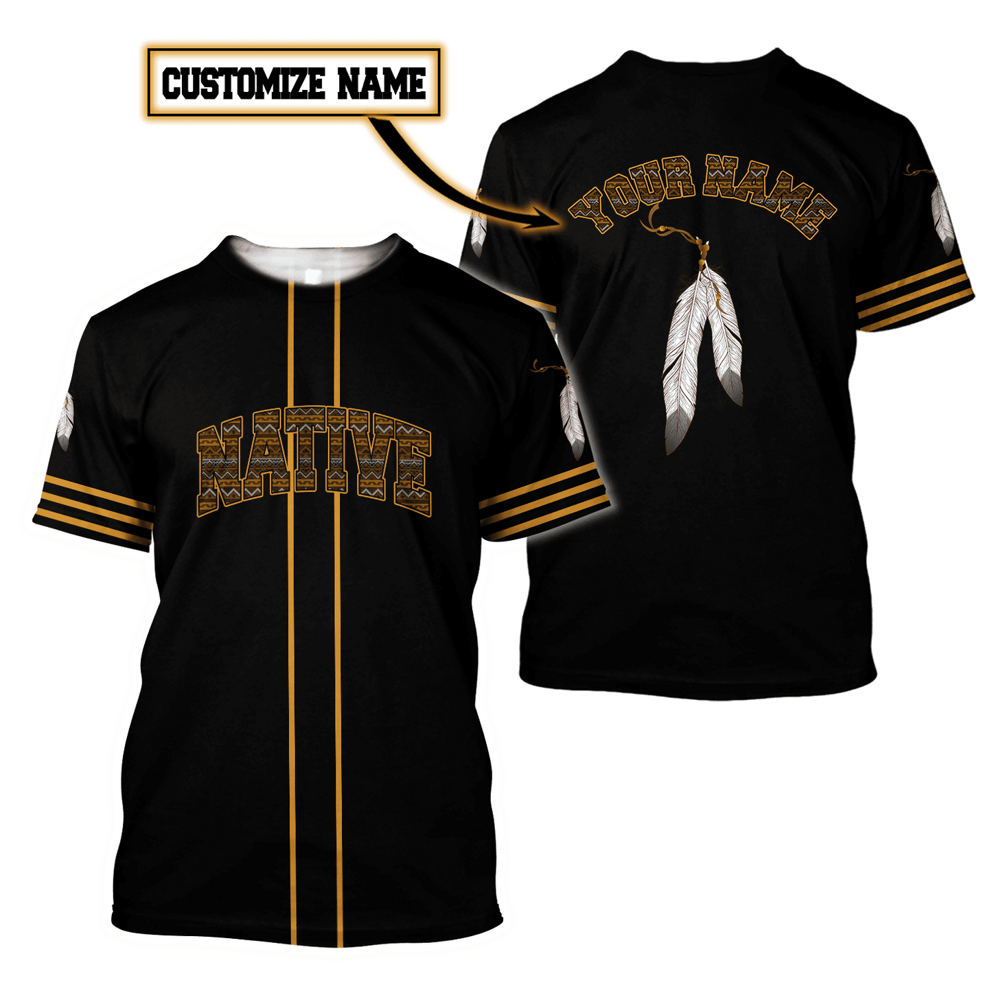 Summer Collection - Customized Native American 3D All Over Printed Unisex Shirts