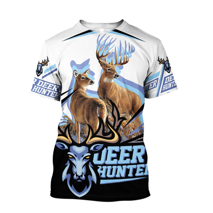 Deer Hunting 3D All Over Printed Shirts SN24052104