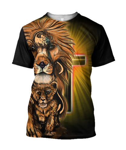 Jesus Father'day Persionalized Your Name 3D All Over Printed Shirts JJ29052101 KT