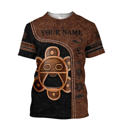 Customize Name Puerto Rico Combo T-Shirt / Board Short