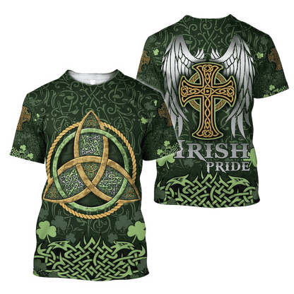 Irish Saint Patrick Day 3D All Over Printed Unisex Shirt