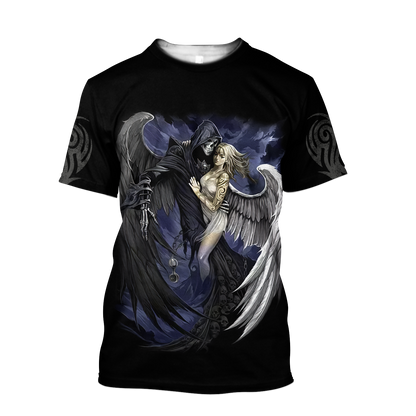 Skull And The Girl Hoodie For Men And Women MH27022101