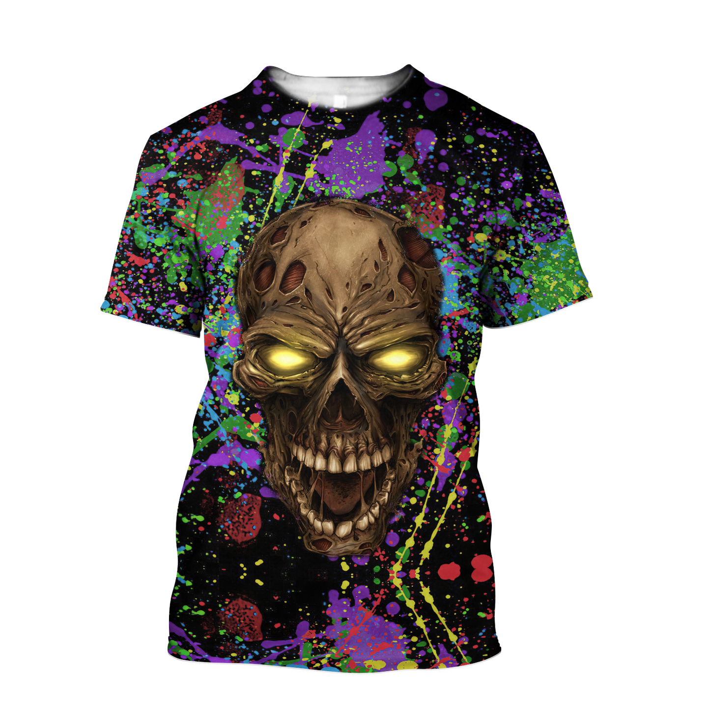 Colorful Skull Hoodie For Men And Women MH25012103