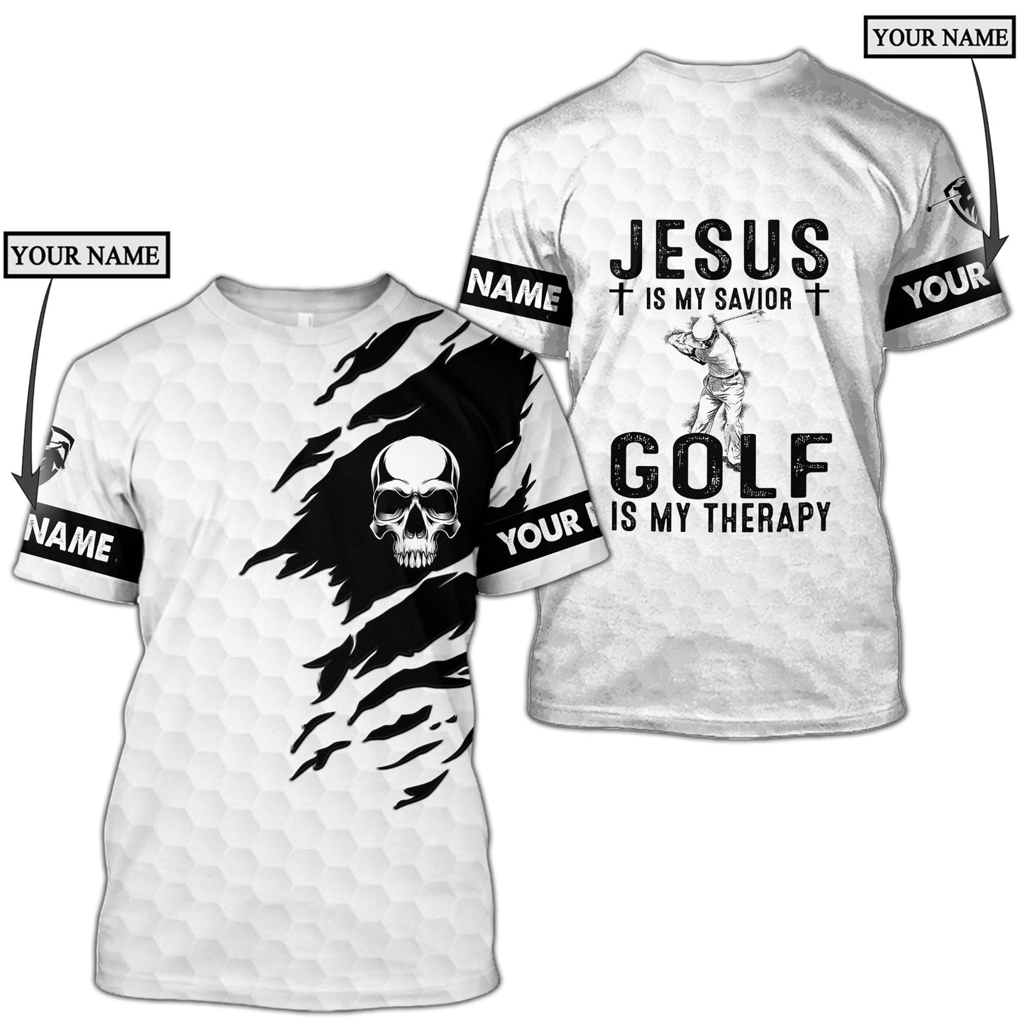 Custom Name XT Golf Lovers 3D Printed shirts NTN20042106
