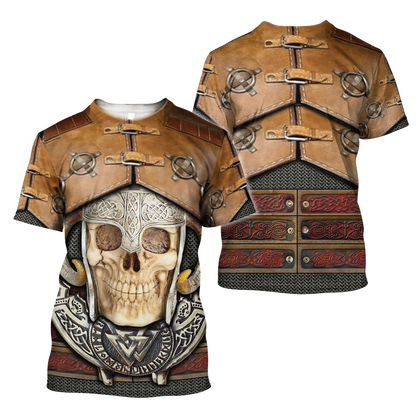 Viking Armor 3D All Over Printed Unisex Shirts