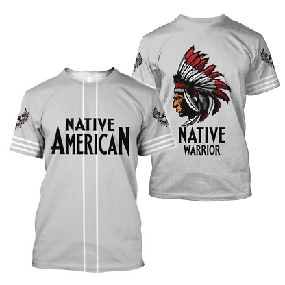 Native American 3D All Over Printed Unisex Shirts