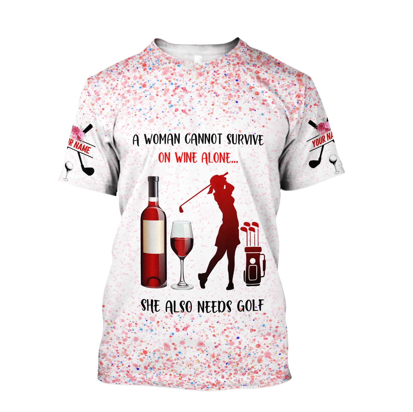 Custom Name XT Golf Lovers 3D Printed shirts MH16042103.S1