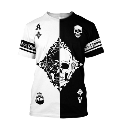 Ace Diamond 3D All Over Printed Unisex Shirts