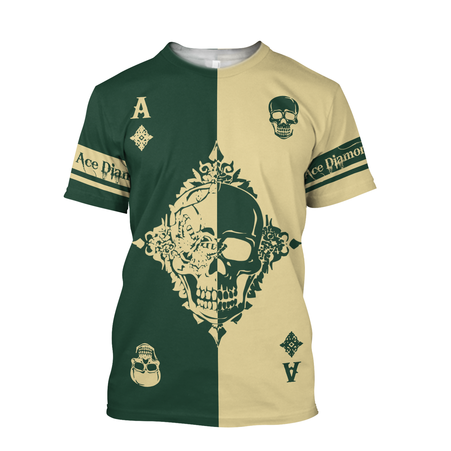 Ace Diamond 3D All Over Printed Unisex Shirts
