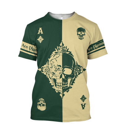 Ace Diamond 3D All Over Printed Unisex Shirts
