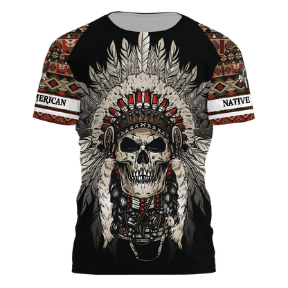 Native American 3D All Over Printed Unisex Shirts
