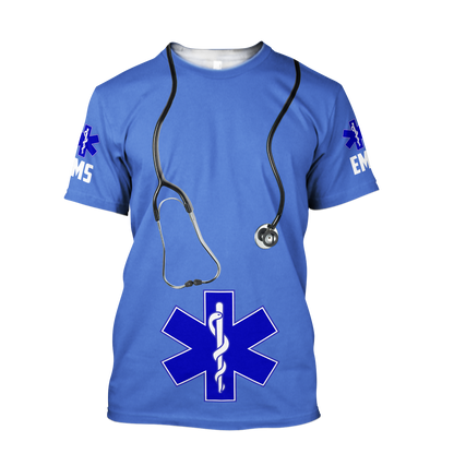Premium EMS 3D All Over Printed Unisex Shirts