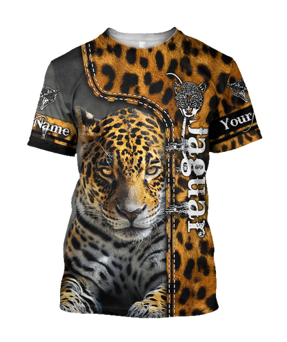 Jaguar Persionalized Your Name 3D All Over Printed Shirts JJ19052104 KT