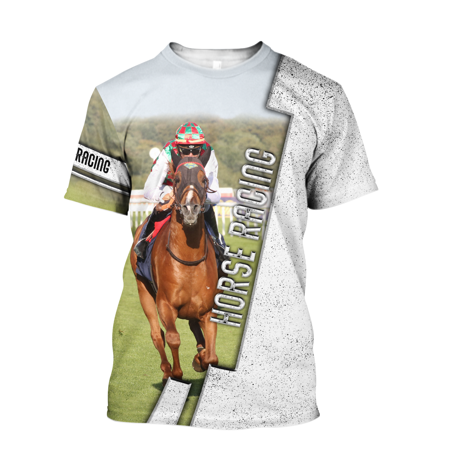 Racing Horse 3D All Over Printed Unisex Shirts