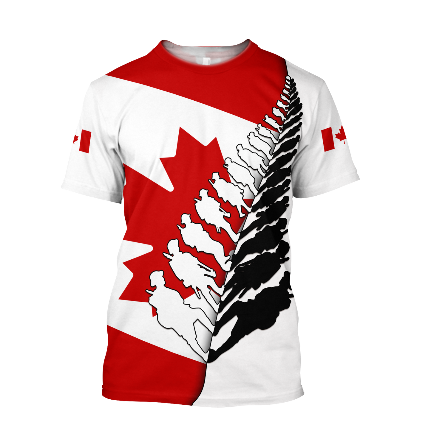 Canadian Veteran - Remembrance Day 3D All Over Printed Clothes TNA15032103