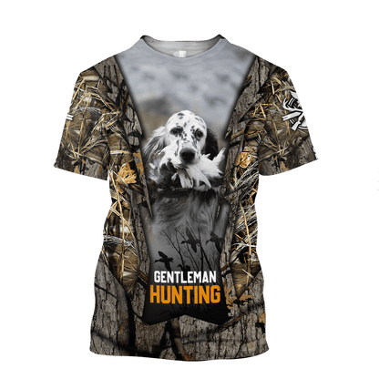 Hunting Dog 3D Over Printed Unisex Deluxe Hoodie ML