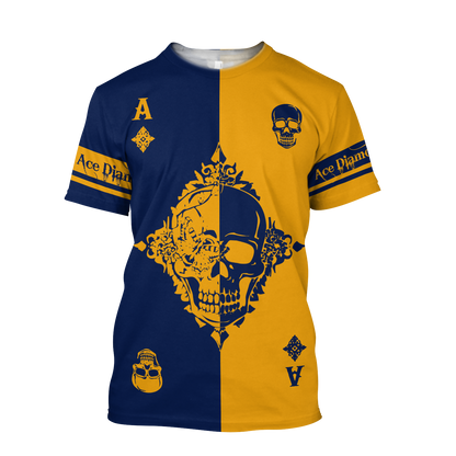 Ace Diamond 3D All Over Printed Unisex Shirts