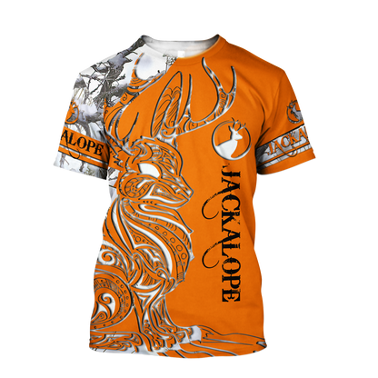 Premium Jackalope 3D All Over Printed Unisex Shirts