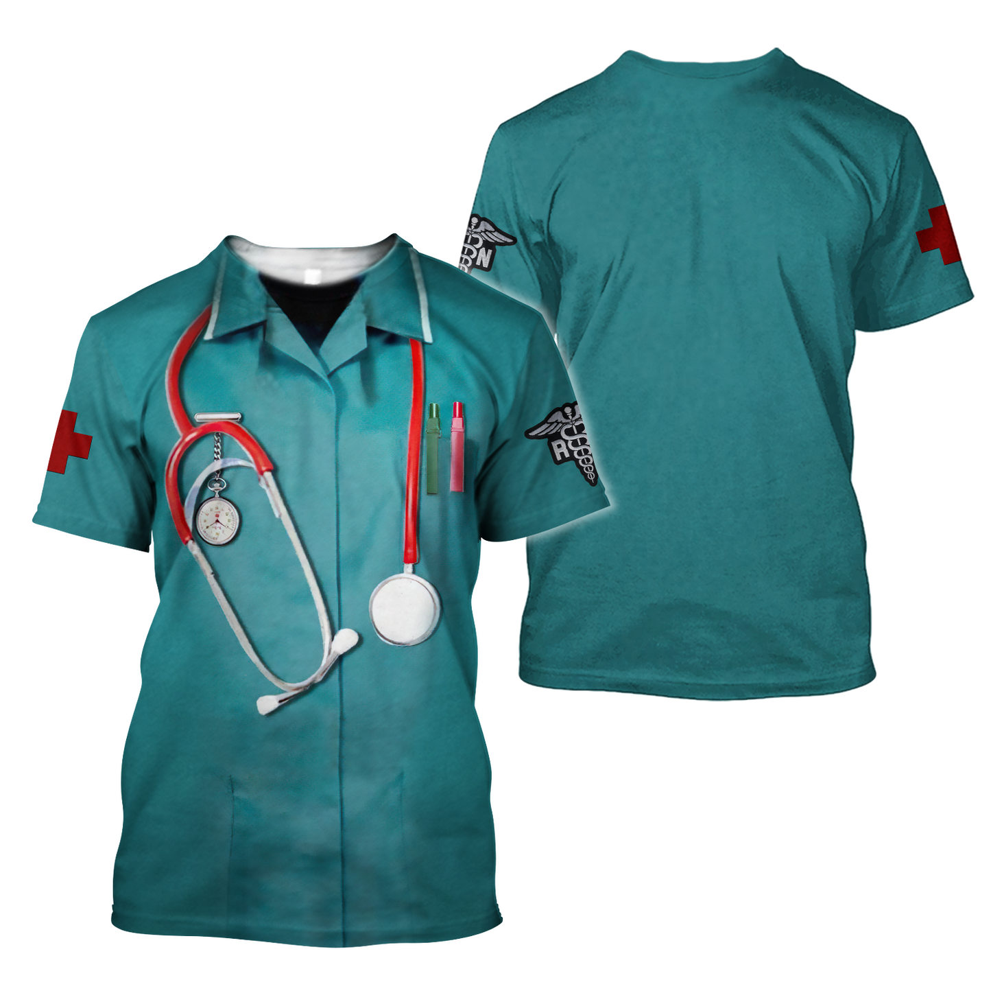 Love Nurse 3D All Over Printed Unisex Shirt
