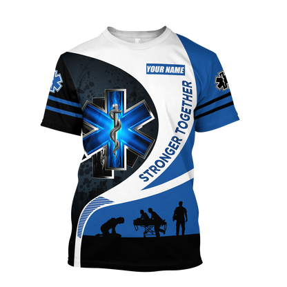 Personalized Name EMS 3D All Over Printed Unisex Shirts Ver 3