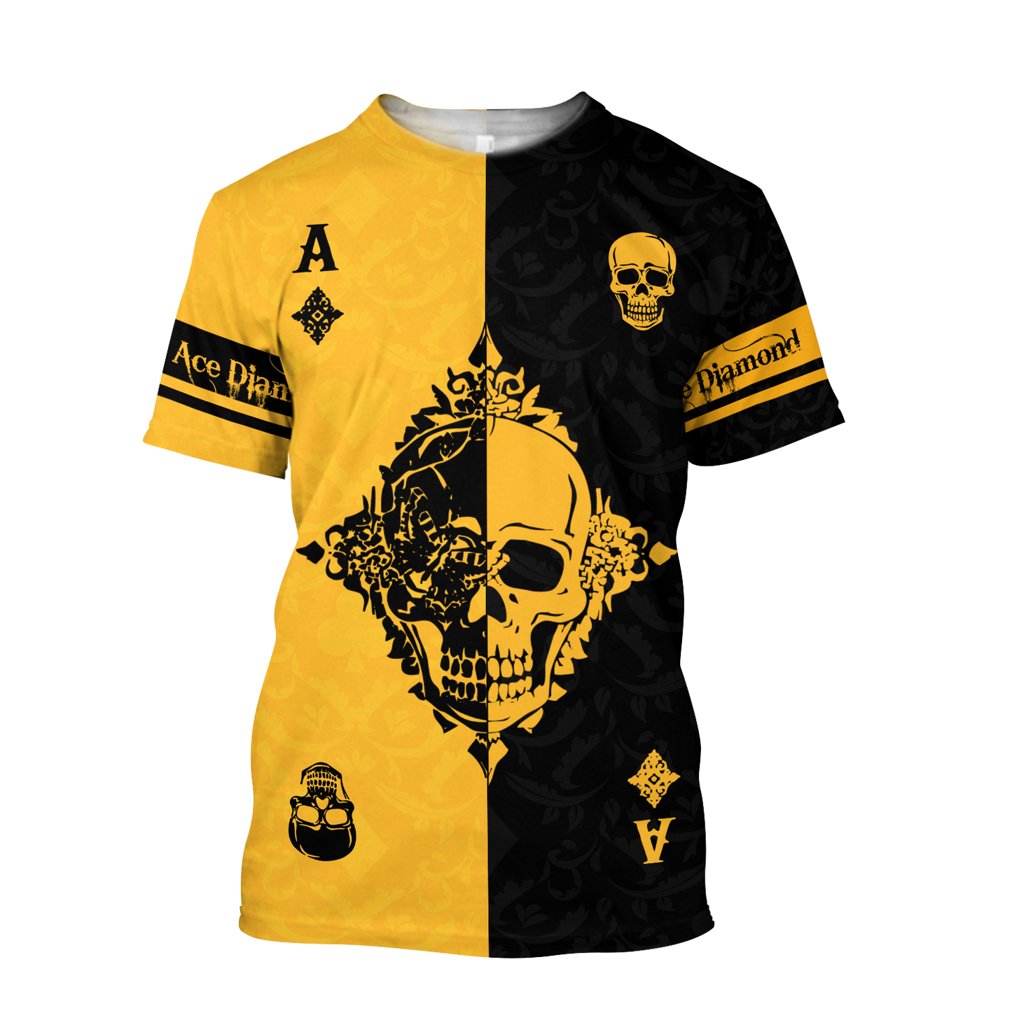 Ace Diamond 3D All Over Printed Unisex Shirts