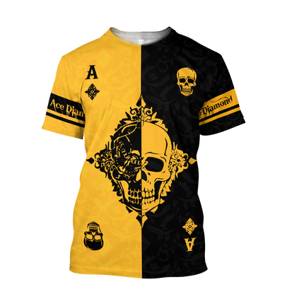 Ace Diamond 3D All Over Printed Unisex Shirts