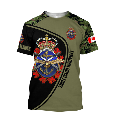 Personalized Name XT Canadian Armed Forces Veteran 3D All Over Printed Shirts DA13032106