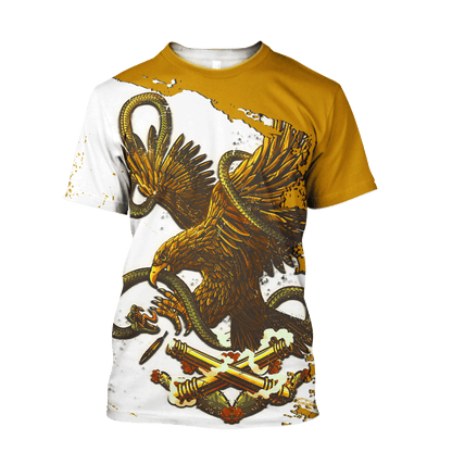 Mexico 3D All Over Printed Unisex Shirts