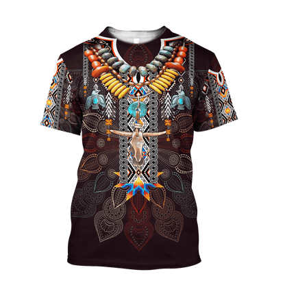 Native American 3D All Over Printed Unisex Shirts