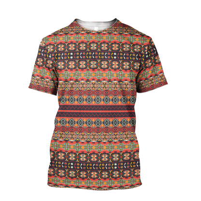 Native American 3D All Over Printed Unisex Shirts