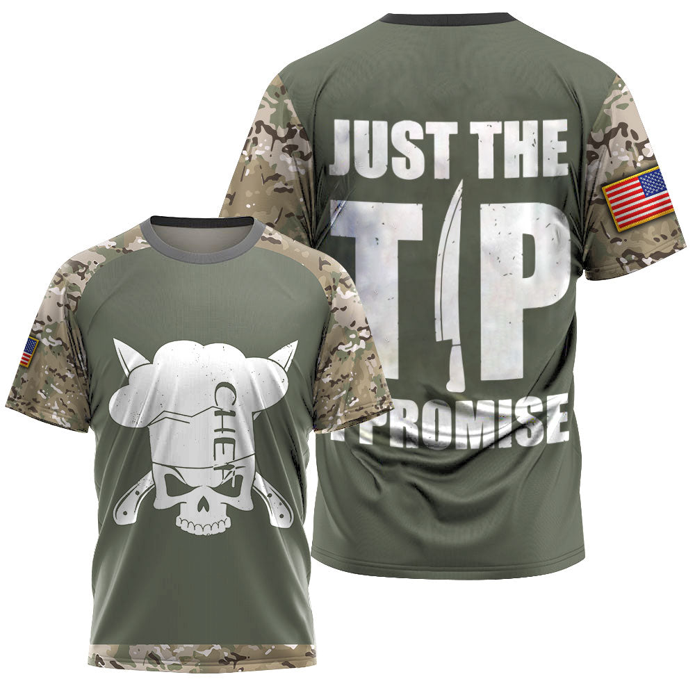 Custom Name American Master Chef 3D All Over Printed Unisex Shirts