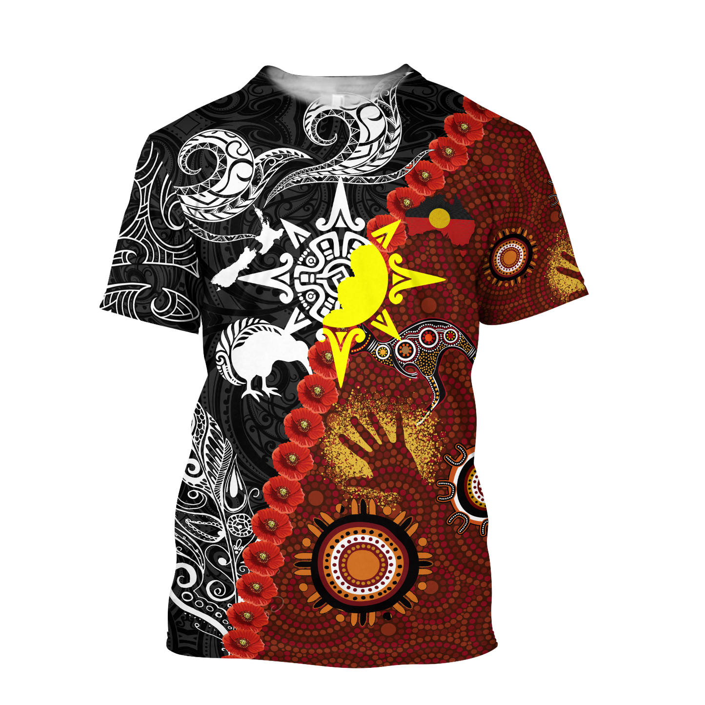 New Zealand Maori And Australia Aboriginal We Are Family 3D Printed Unisex Shirts TN DD29032103