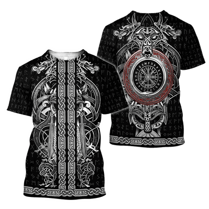 Viking 3D All Over Printed Unisex Shirts