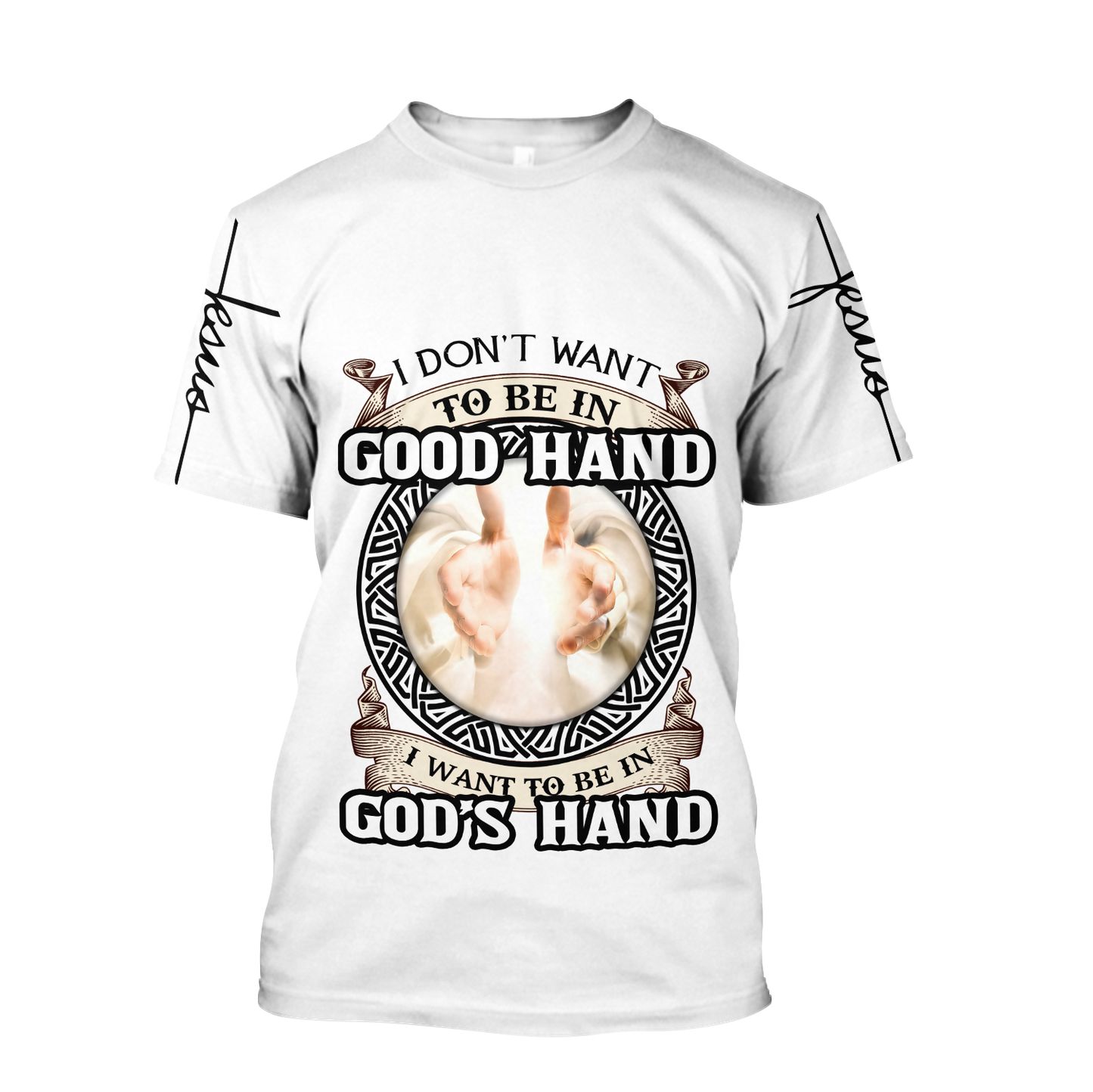Premium Unisex Hoodie Easter Day Christian Jesus Hand Of God No59 ML