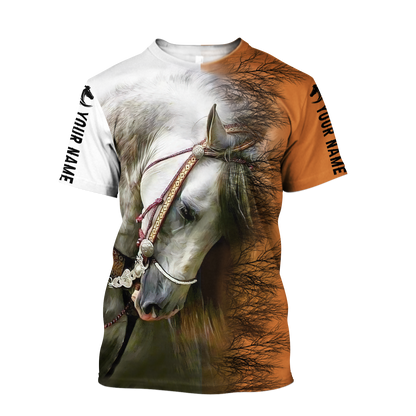 Personalized Name Premium Love Horse 3D All Over Printed Unisex Shirts SN06032105
