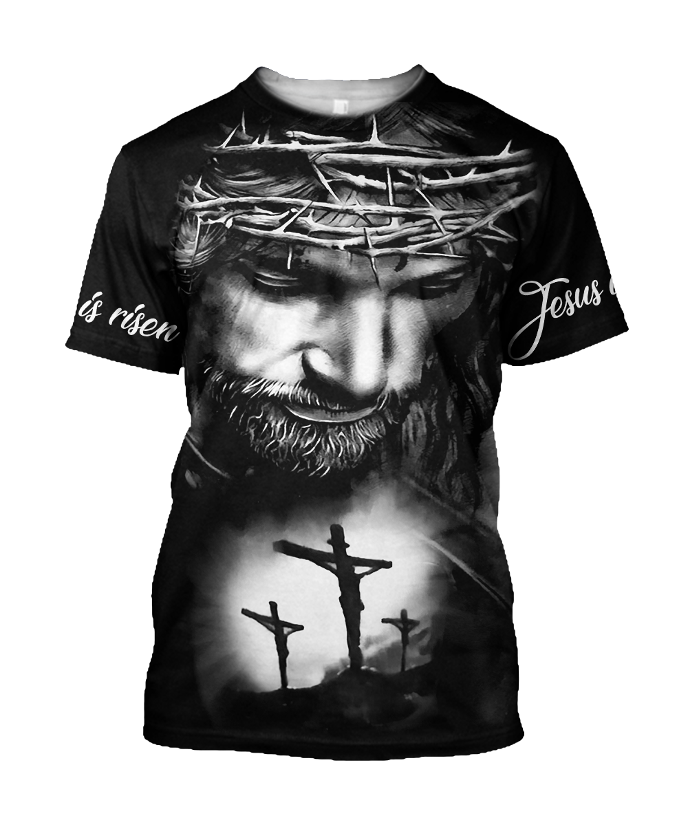 Jesus 3D All Over Printed Shirts For Men JJ21052105 NT