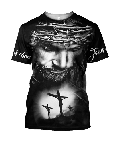 Jesus 3D All Over Printed Shirts For Men JJ21052105 NT