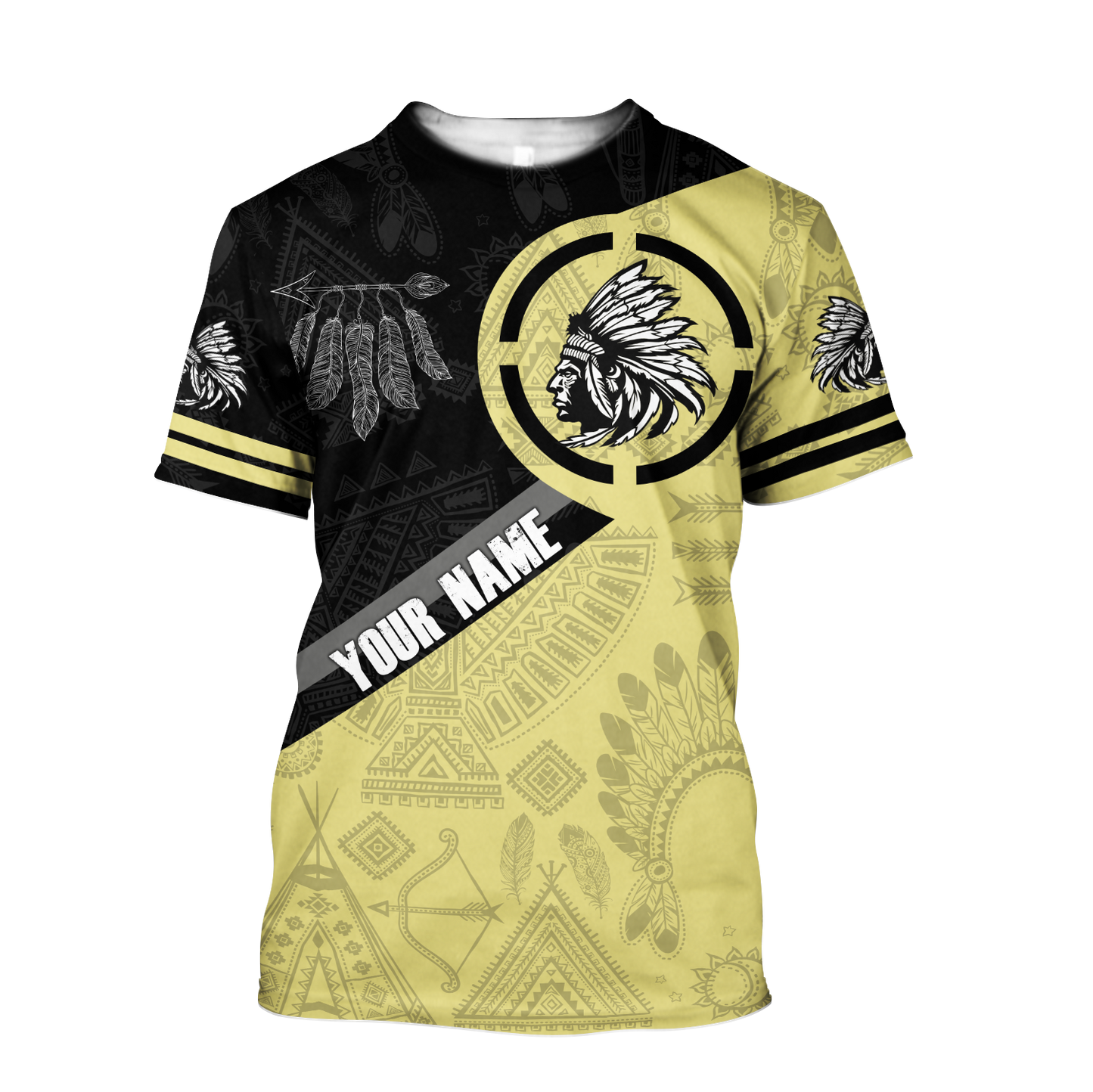 Personalized Native American 3D All Over Printed Unisex Shirts