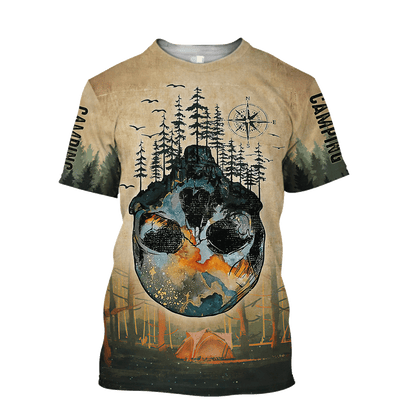 Camping 3D All Over Printed Shirts VP16112005XT