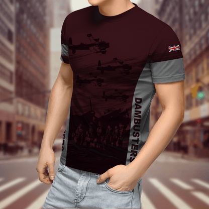 Operation Chastise 'DAMBUSTERS' 3D All Over Printed Unisex Shirts