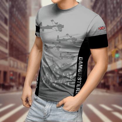 Operation Chastise 'DAMBUSTERS' 3D All Over Printed Unisex Shirts
