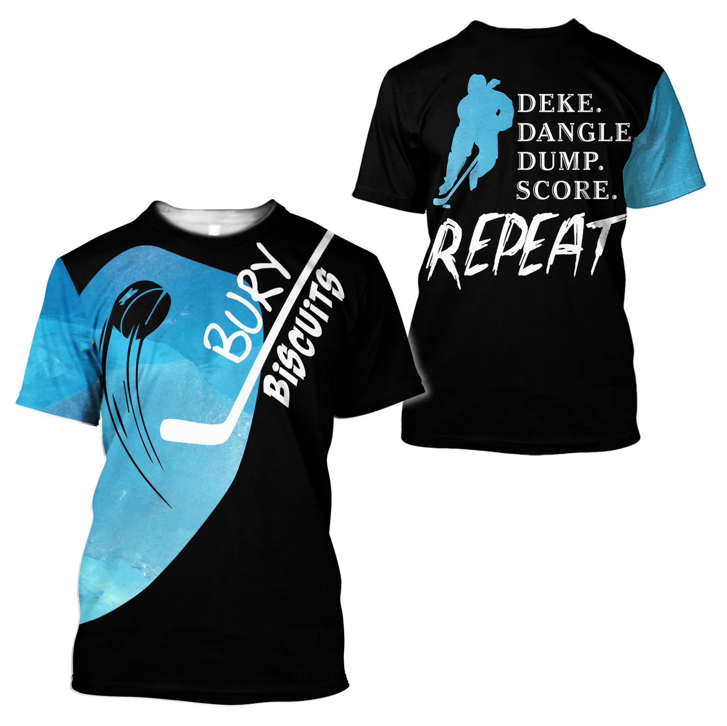 3D All Over Printed Ice  Hockey  Unisex Shirts