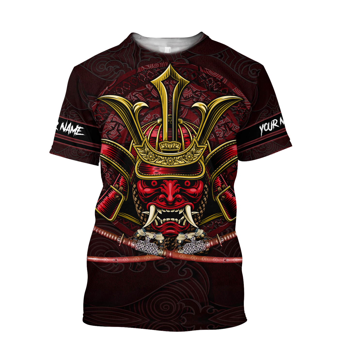 Premium 3D Printed Personalized Unisex Samurai Shirts MEI