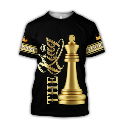 Custom Name XT Chess Lovers- The King Shirts NTN18022103