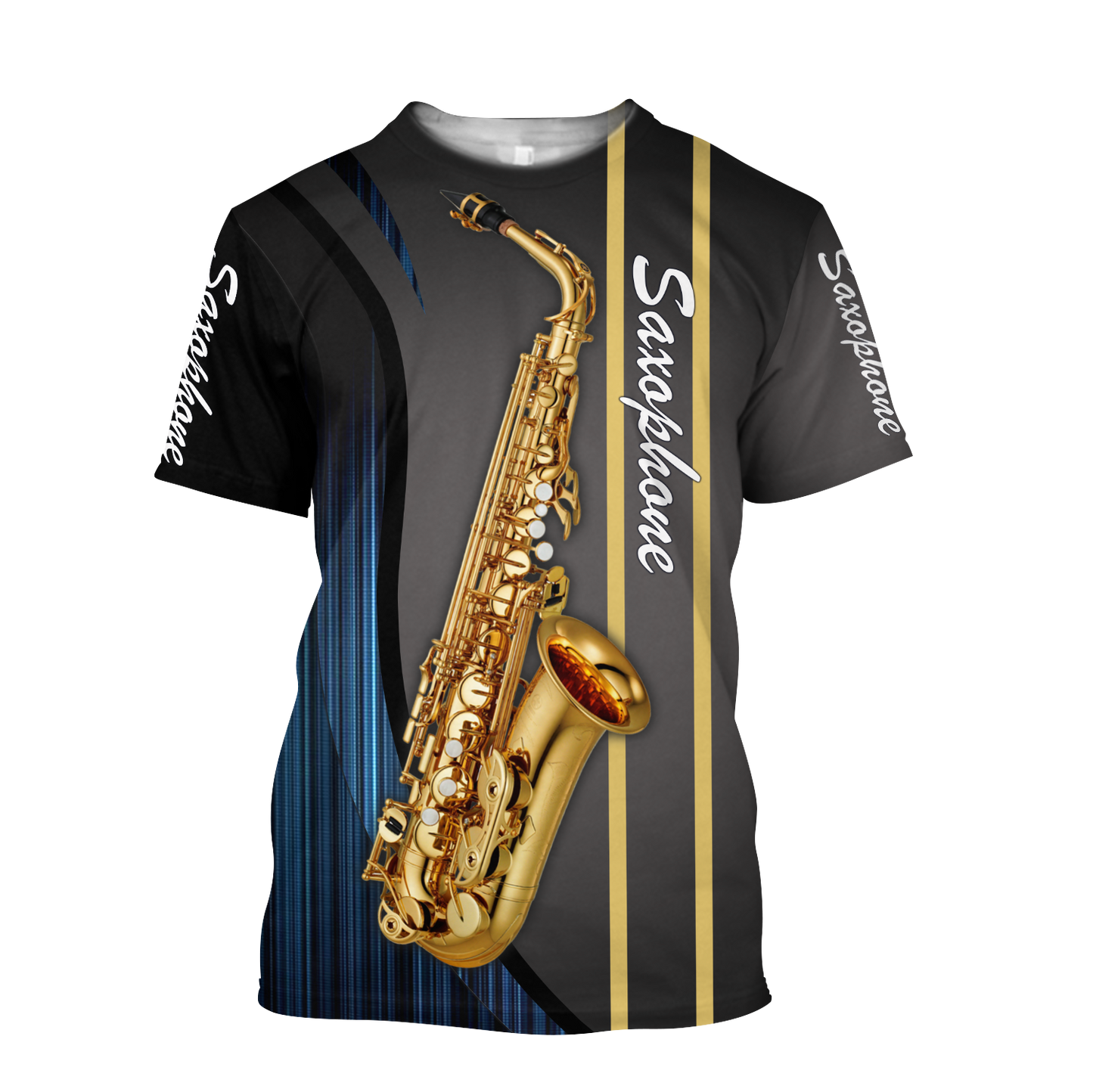Saxophone Musical Instrument 3D All Over Printed Shirts For Men And Women TN
